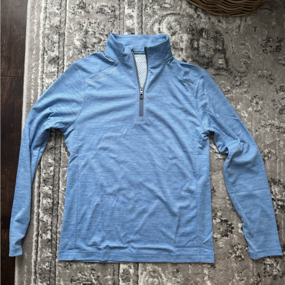 Men’s Vineyard Vines Blue Zip Up Sweater